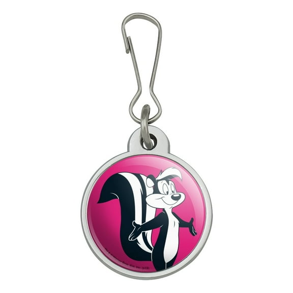 Looney Tunes Pepe Le Pew Jacket Handbag Purse Luggage Backpack Zipper Pull Charm