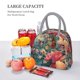 thumbnail image 5 of Easygdp Butterflies In Blooming Garden Bolsa de Almuerzo Insulada Grande, Forro de Aluminio, Diseño Espacioso, a Prueba de Fugas, Ideal para Trabajo, Picnics, Viajes y Actividades al Aire Libre, 5 of 6