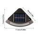 thumbnail image 3 of Luces Solares Para Escalones, Luces Led Para Escaleras De Jardn O Patios Exteriores, 4 Pulgadas, Impermeables, Paquete De 8, Blancas, UKHBMC, 3 of 9