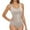 Beige, variant on TIANZEN Women's Shapewear Bodysuit High Waist Seamless Tummy Girdle For Everyday Wear Comfortable Open Crotch Design Camisole Top with Bra Womens plus Bodysuit Compression Body Suit Women