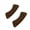 Brown, variant on tooloflife Pair of Heel Grips Pads Liner Cushions Self Adhesive for Loose Shoes Extra Thick Pads Unisex