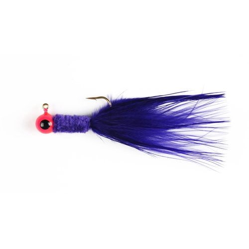 Freedom Marabou Jig With Swing Hook – Live-Action Hair Jig For Walleye & Smallmouth Bass