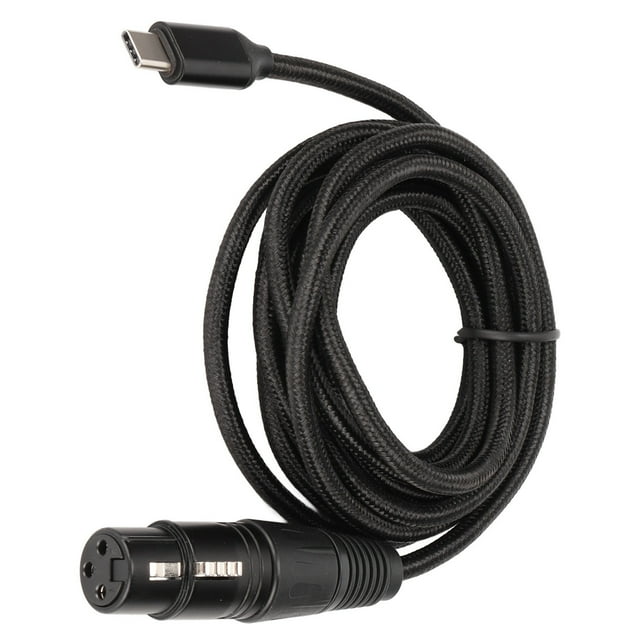 Xlr To Usb Cable, Usb C To Xlr Female Cable Xlr To Usb Adapter Usb C To Xlr Cable With Low Noise HIFI Plug and Play for Audio Recording Karaoke Live Podcast