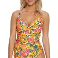 thumbnail image 1 of Anne Cole Signature Womens Sunshine Floral Underwire Twist Tankini Top Style-22MT20113 Swimsuit, 1 of 2