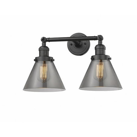 

Innovations Lighting - Cone - 2 Light Bath Vanity In Industrial Style-11 Inches