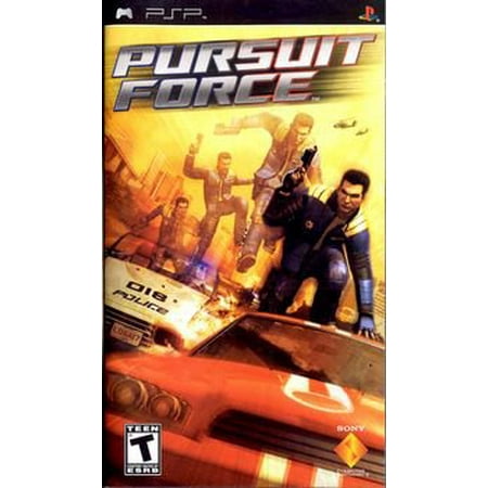 Pursuit Force - Sony PSP (Best 2 Player Psp Games)