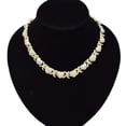 thumbnail image 3 of JoeytheJewelryNY HUGS &KISSES xo set tri colors xo set gold Plated #155, 3 of 4