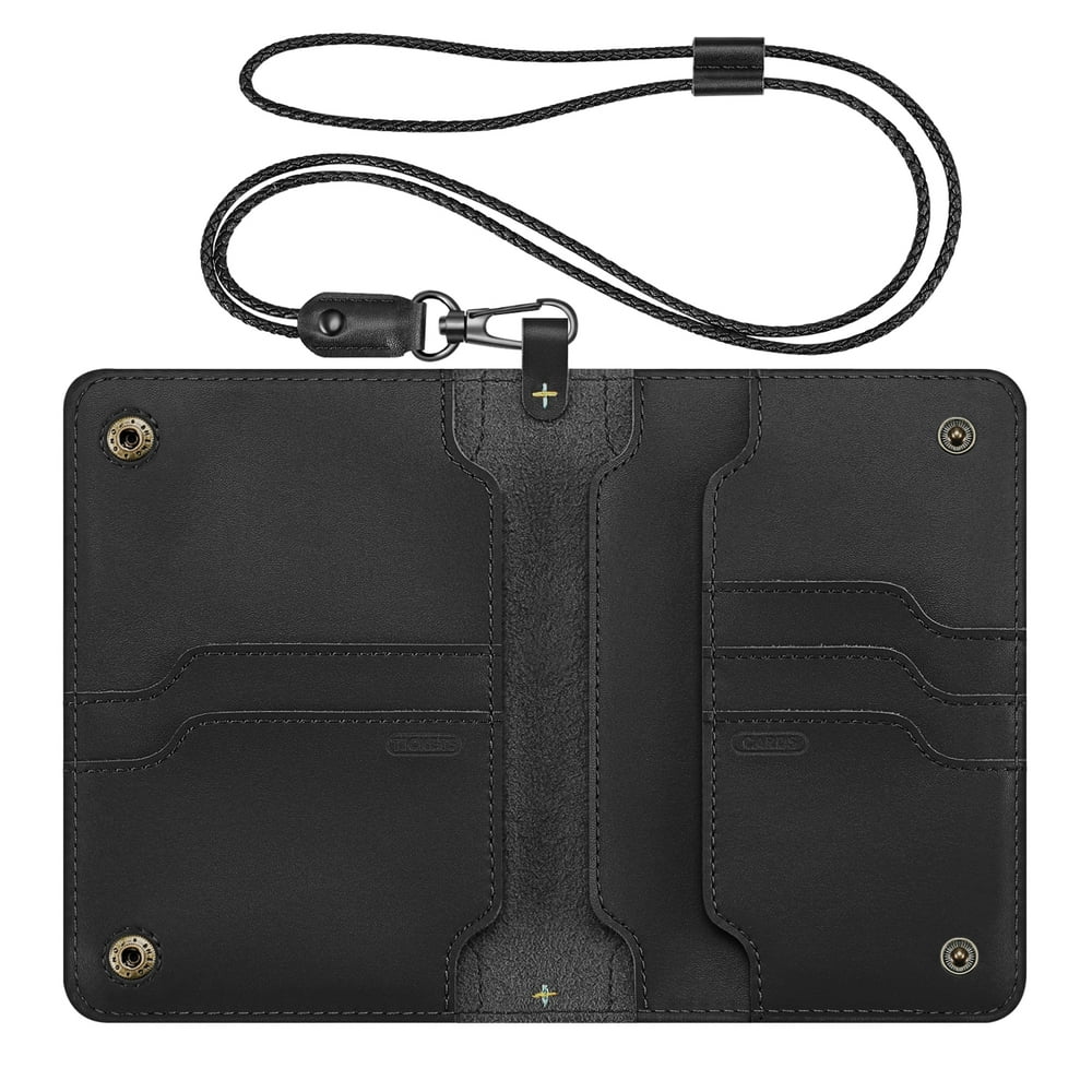 Fintie Genuine Leather Passport Holder Cover, Fintie Cards Case