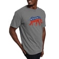 thumbnail image 4 of CafePress - Glitter Republican Elephant T Shirt - Mens Comfort Colors Shirt, 4 of 5