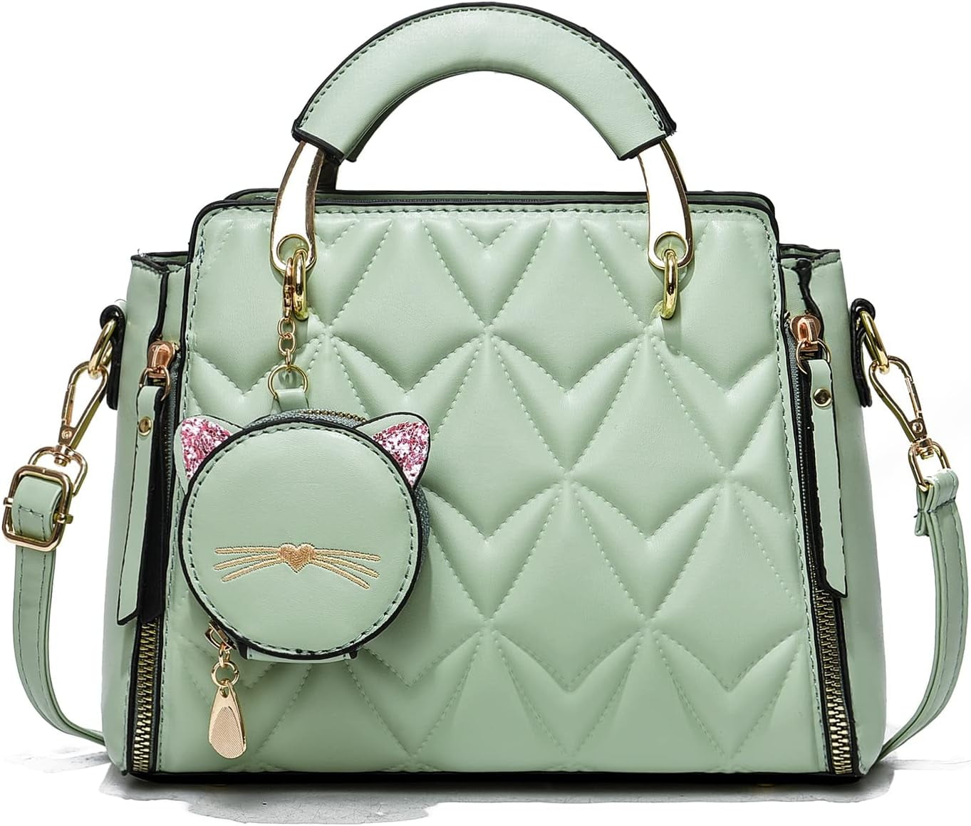 Kwuty Fashion Purses and Handbags for Women Ladies Crossbody Bags Top Handle Satchel Shoulder Bags Small Totes