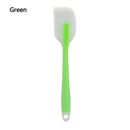 

Pastry Heat-Resistant Non Stick Smoother Cream Baking Scraper Butter Spatula Cutter Tools Scraper Silicone GREEN