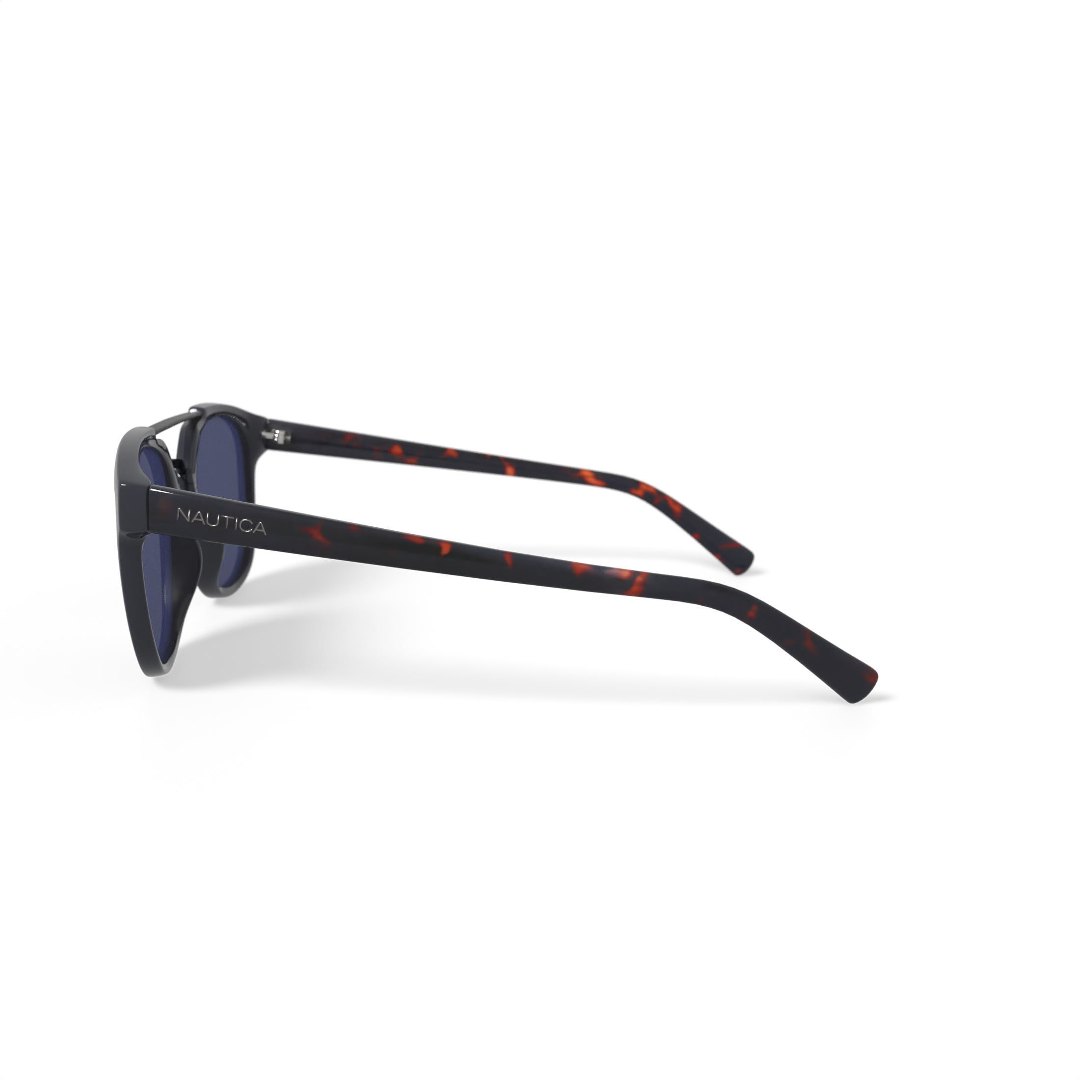 Nautica Men's Rx'able Sport Sunglasses, N9203S, Black, 53-22-145, with Case