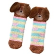 thumbnail image 1 of Womens Winter Socks, Mid Tube Socks with Fleece for Warmth and Cold Protection, 1 of 2