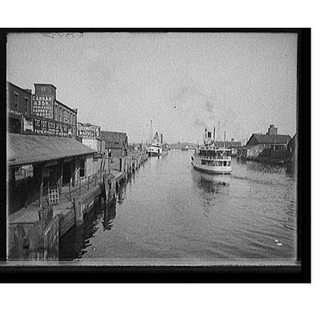 Historic Print, [Ferry landing, Port Huron, Mich.], 16" x 20"