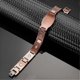 thumbnail image 4 of Copper Bracelet For Men 99.9% Pure Copper Magnetic Bracelet Adjustable Jewelry Gifts With Sizing Tool, 4 of 5