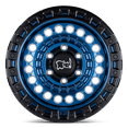 thumbnail image 3 of Black Rhino Sentinel 17X8.5 6X135 -10Et 112.1Cb Cobalt Blue W/ Black Ring Wheel, 3 of 3