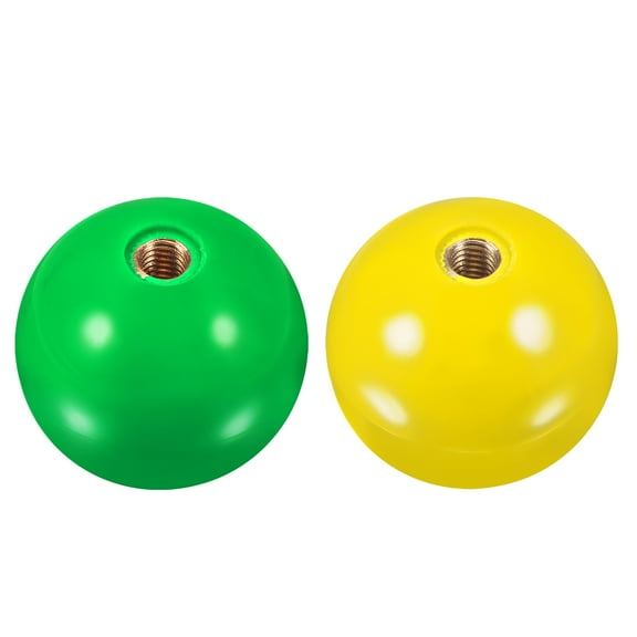 Uxcell Green/Yellow Joystick Head Rocker Ball Top Handle Arcade Game Replacement