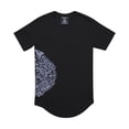 thumbnail image 5 of ShirtBANC ShirtBANC Mayan Calendar Culture Mens Drop Cut Tail Shirts Side Dual Print TeeCalendar Mens Hipster Long Drop Cut Tail Shirts Side Print, 5 of 7