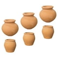 thumbnail image 4 of Pots For Plants Terracotta Succulent Flower Round Planter Reusable Large Pottery 12 Pcs, 4 of 5