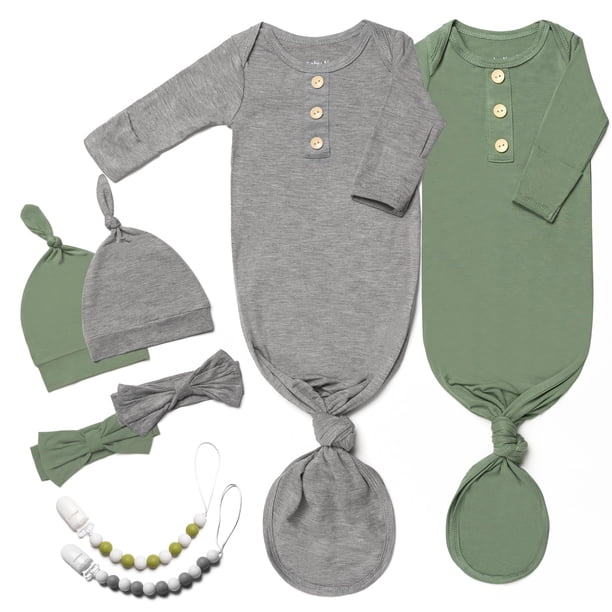 Set de batitas para bebé Noah Baby 2 piezas con nudo y gorrito