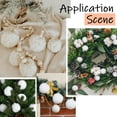 thumbnail image 6 of 24Pcs White Wool Pom Pom Fluffy Pompom Balls Bulk 5cm Soft Felt Fuzzy Round Handmade Decoration Hanging Garland Ornaments Ball for DIY Art Craft Home Party Christmas Accessories DIY, 6 of 7