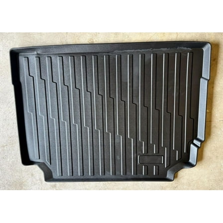 EACCESSORIES EA Cargo Liner – Trunk Mat for Land Rover Defender 110/90 2020-2024 – Weather-Resistant Trunk Mats for Cars with Raised Lip–Non-Slip Car Trunk Mat Tray Pad Boot–Laser Pre-Cut Design