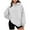 Gray, variant on BLCHUNen Fleece Hoodies for Women Pullover Tops Long Sleeve Breathable Workout Sports Gym Athletic Active Casual Sweatshirts