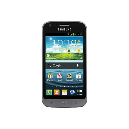 Samsung Galaxy Victory - 4G smartphone / Internal Memory 4 GB - microSD slot - 4" - 800 x 480 pixels - rear camera 5 MP - front camera 1.3 MP refurbished - FreedomPop - gray