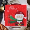thumbnail image 1 of Bpyeka Christmas Paper Napkins Disposable Painted Napkins Festive Decorative Paper Napkins Table Decorations Birthdays Party Supplies 20pc,Holiday Products,Christmas Decorations, 1 of 1