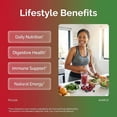 thumbnail image 2 of Clean Nutraceuticals Fruits and Veggies Supplement Reds & Green Superfood - Balance of Over 70 Fruit & Vegetable Supplements Capsules with Probiotics Prebiotics Digestive Enzymes - 120 Ct USA, 2 of 9