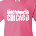 thumbnail image 4 of Inktastic Chicago Skyline Grunge Youth T-Shirt, 4 of 5