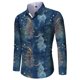 thumbnail image 1 of Camisas de playa con estampado de flores en 3D camisas hawaianas de manga larga blusas para hombres y mujeres camisas gráficas camisas de estilo callejero ropa para hombres Tlps, 1 of 6