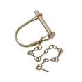 thumbnail image 2 of RV Designer H420, Coupler Lock Pin with Chain, 1/4 inch x 1-3/8 inch, Outside RV Towing Hardware, 2 of 3