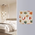 thumbnail image 4 of Yayeee Toggle Light Switch Wall Plate 2-Gang 4.56"x4.48" Decorative Outlet Cover, Orange Autumn Leaves, 4 of 7
