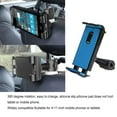 thumbnail image 3 of Soporte de tableta Scienceny para asiento trasero de coche ABS almohadilla de silicona giratoria desmontable, 3 of 6