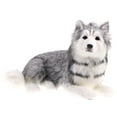 thumbnail image 2 of Kokiya Lifelike Husky Dog Real Soft Feather for Photography Prop Farm Animal, 2 of 9