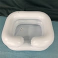 thumbnail image 3 of Lavabo inflable para lavar el cabello, lavabo para champú, ayuda para el baño, lavabo plegable de PVC para personas mayores discapacitadas., 3 of 9
