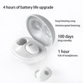 thumbnail image 4 of Methold Auricular compatible con Bluetooth Pantalla de encendido Control táctil Auricular Auricular Cables de audio/vídeo, 4 of 6