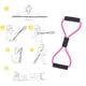 thumbnail image 4 of Figura 8 Bandas elásticas para ejercicios: brazo, hombro, espalda, entrenamiento, cuerda elástica, herramientas de fitness ligeras para mujeres, 4 of 5