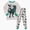 A91-Green, variant on Toddler Baby Kids Winter Fall Pajama Set Boys Girls Print Long Sleeve 2 Piece Outfits Sleepwear Baby Clothes Suit Casual Homewear,6-7 Years