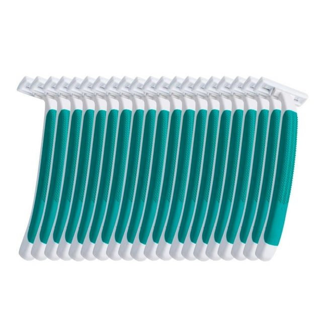 20X Small Mens Two Blade Disposable Razors Throw Away Face Wet Dry Shaver