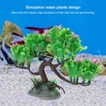 thumbnail image 2 of Plantas acuáticas artificiales Decoraciones de peceras, Hierba acuática para acuario, Plantas de plástico de 5 pulgadas Peces de colores Paisaje acuático Escondites de peces Árbol, 2 of 5