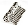 thumbnail image 1 of Stainless Steel Open Loop Christmas Light Hangers, 1 of 1