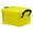 Yellow, variant on Plastic Storage Box with Locking Lid Clear Plastic for Small Crafts Stationery Jewelry Sewing Classroom