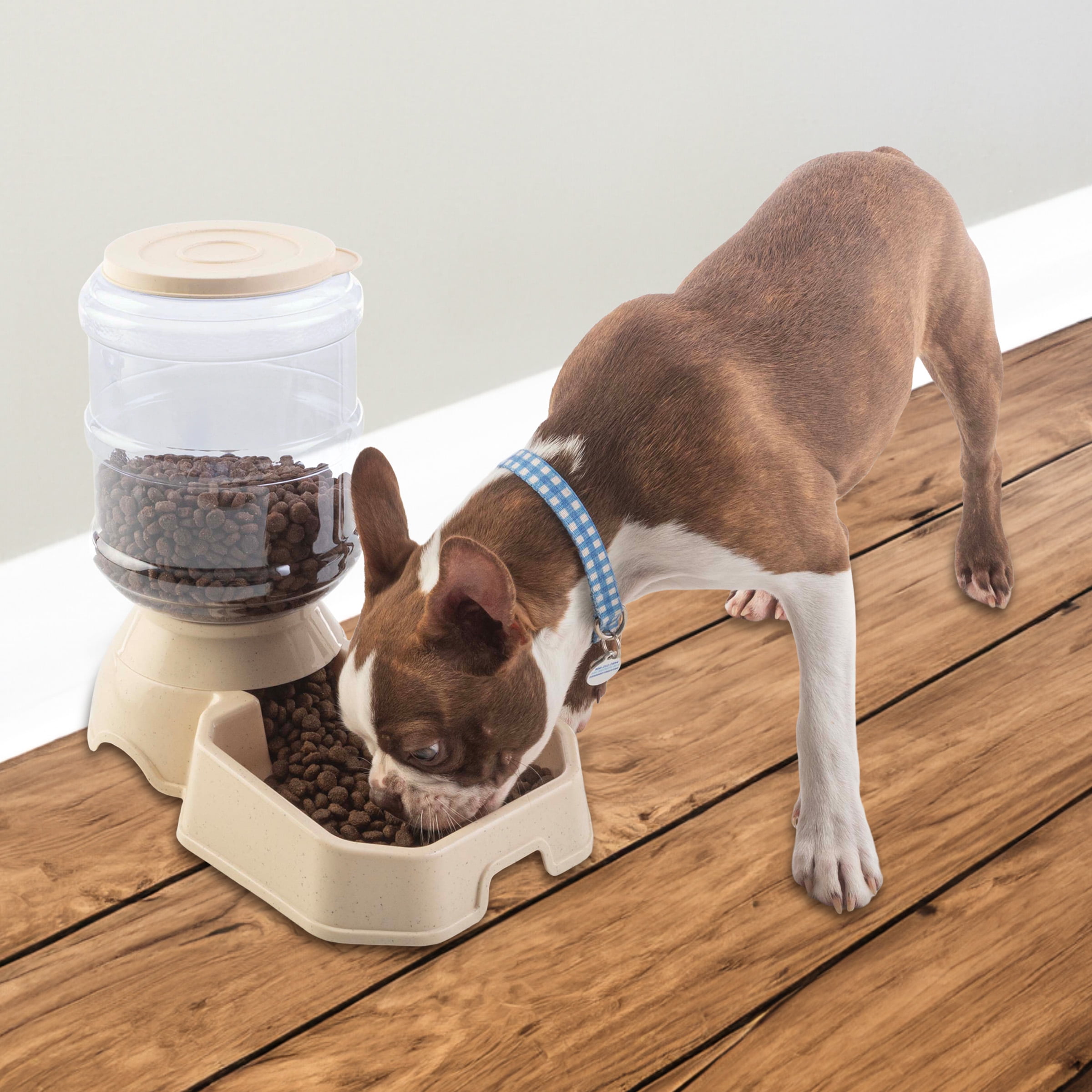 PETMAKER 3.8L/1G Automatic Cat Feeder and Water Dispenser for Dogs and Cats