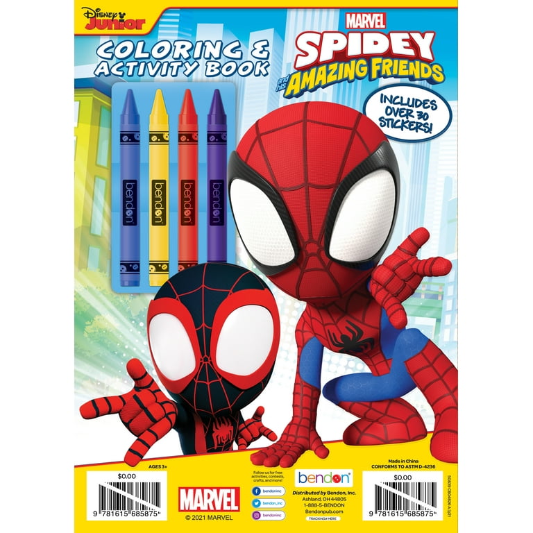 Marvel Ultimate Spider-Man coloring book: Coloring book (Paperback