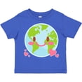 thumbnail image 3 of Inktastic Happy Earth Day with hearts Boys or Girls Toddler T-Shirt, 3 of 5