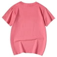 thumbnail image 3 of WOYY Big Girls Short Sleeve Graphic Tee Casual Active Crewneck T-Shirt, Sizes 3-13, 3 of 5