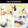 thumbnail image 7 of Tripumer 10 Pack Self Sticky Note Adhesive Lined Sticky Notes Pads 4 x 6 in 45 Sheets Each Pad Yellow, 7 of 7