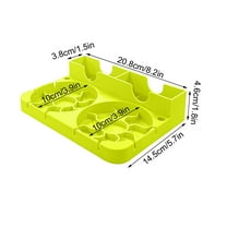 Tainini Cup Drying Rack, for Baby Bottle Drying Rack, Portable Travel Silicone Dryer Cup Rack